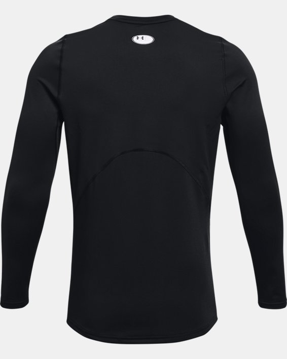 Camiseta ajustada ColdGear® Armour para hombre, Black, pdpMainDesktop image number 5